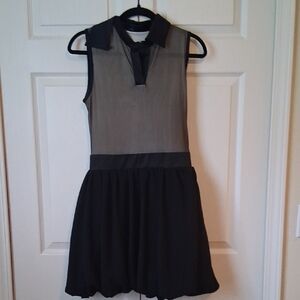 VINTAGE House of CB Black and Mesh Dress